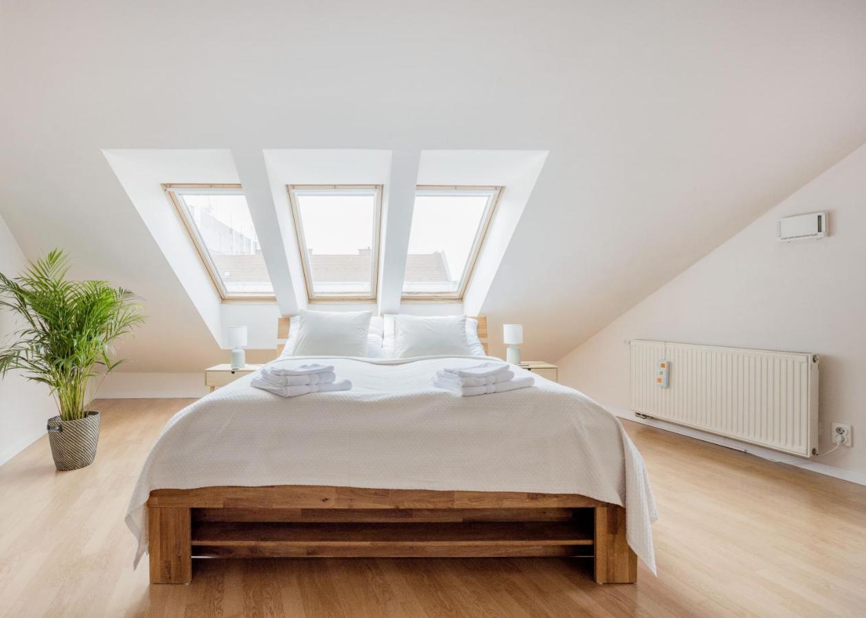 Bright And Spacious Penthouse W/ Terrace & Parking Budapeszt Zewnętrze zdjęcie